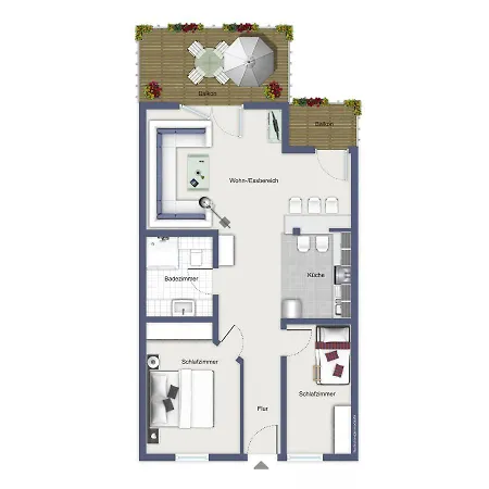 Meeresblick 304 Ostseebad Kühlungsborn